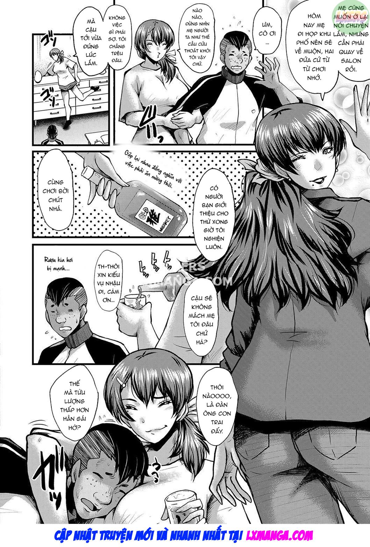 Đọc truyện hentai Bạn tôi đã cướp đi cả người bạn thời thơ ấu của tôi và mẹ tôi - Chap 2