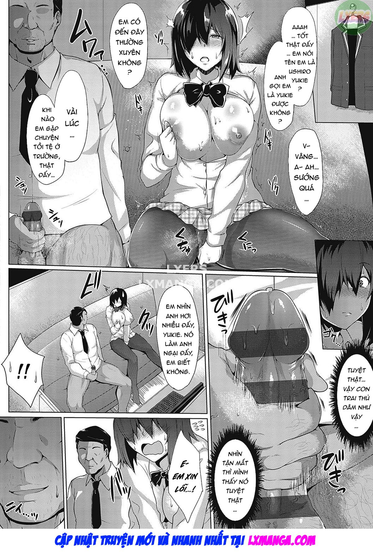Đọc truyện hentai Cô hầu gái xinh đẹp - Chap 8 - END