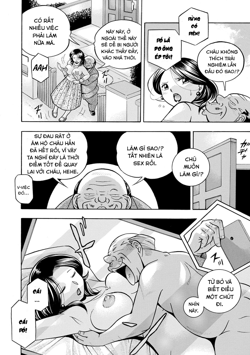 Đọc truyện hentai Bác độc ác - Chap 2