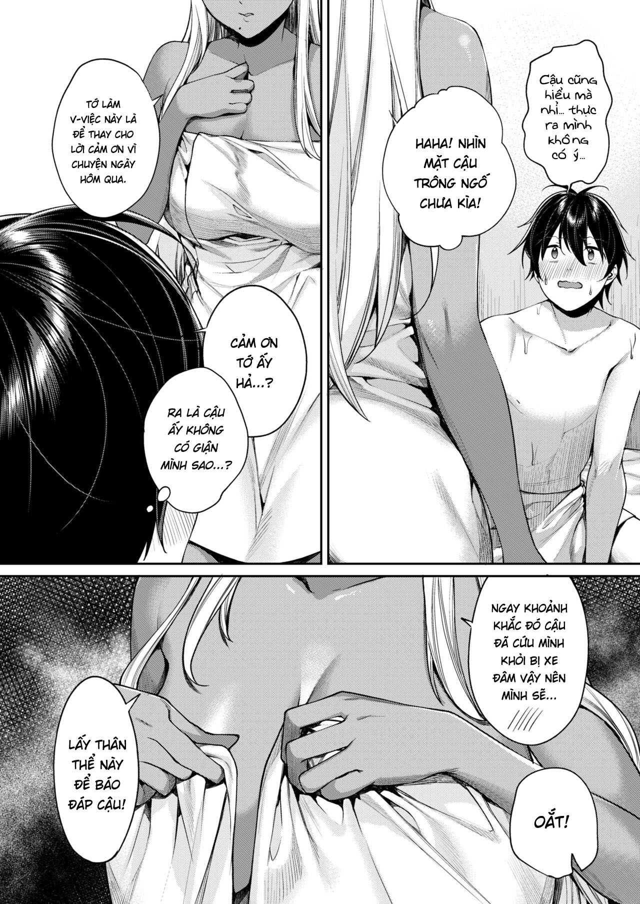 Đọc truyện hentai Lí do tôi có có bạn gái là cô nàng gyaru da ngăm! - Oneshot bắn tùm lum