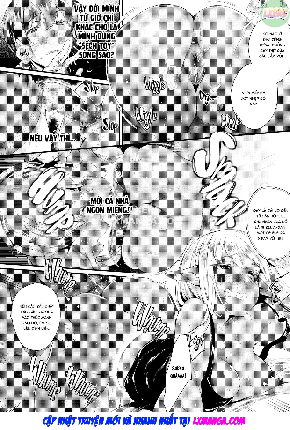 Đọc truyện hentai Welcome to the Hole-in-the-Wall Dwelling - Chap 1 - Moving In & Celebrating With the Landlady