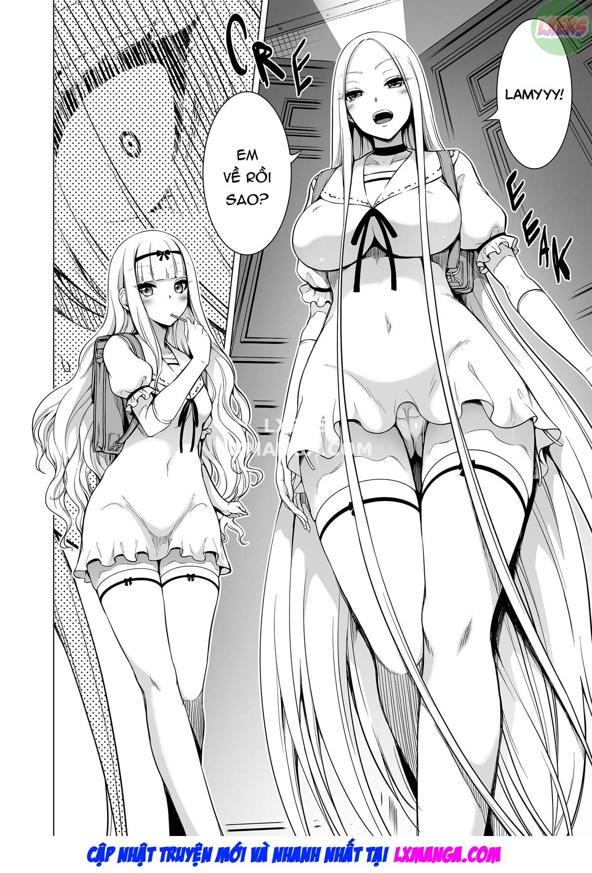 Đọc truyện hentai Vắt kiệt tinh trùng cùng ba chị em Succubus - Chap 1