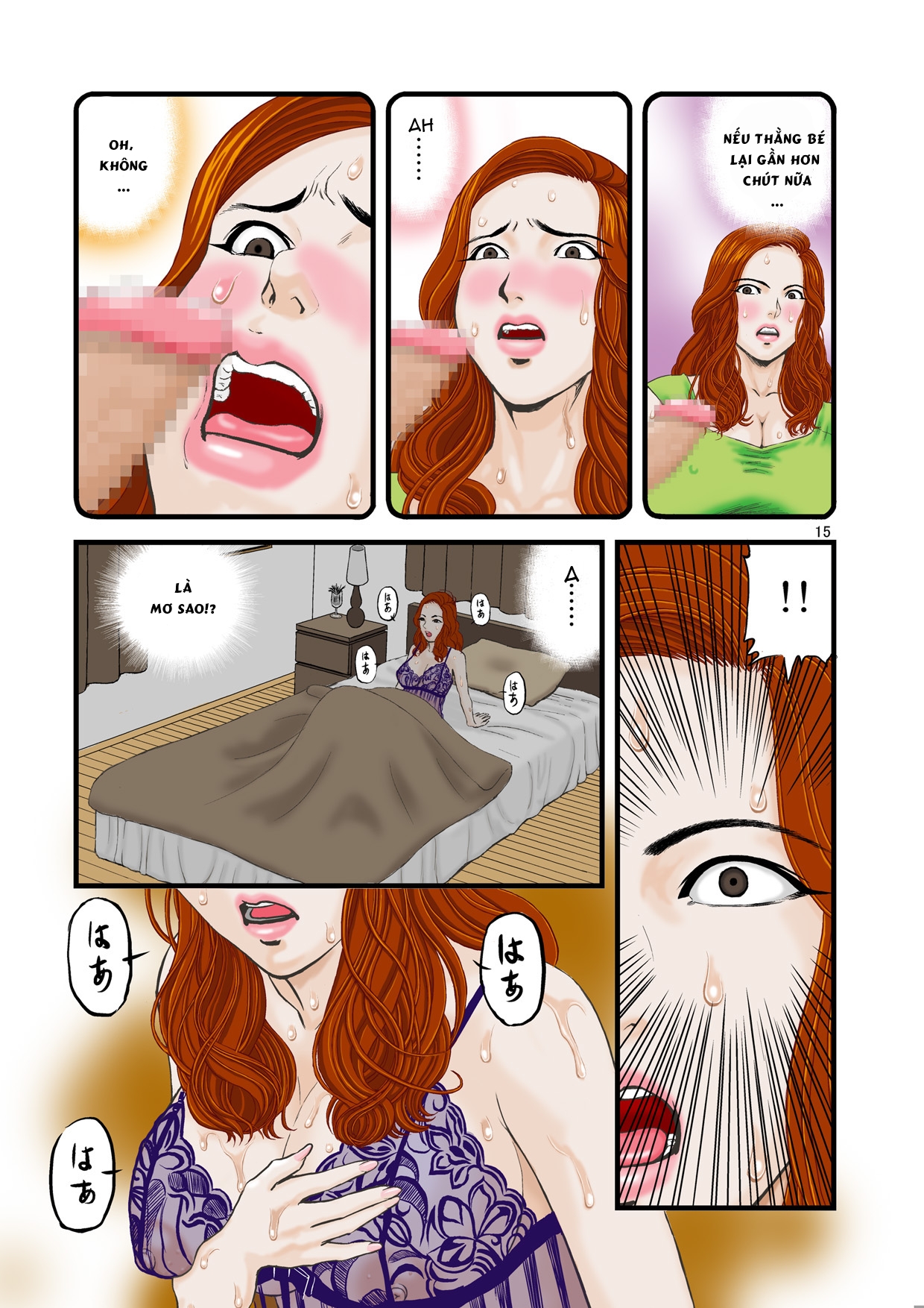 Đọc truyện hentai Tôi và thằng cháu đang trong mùa thi cử - Oneshot