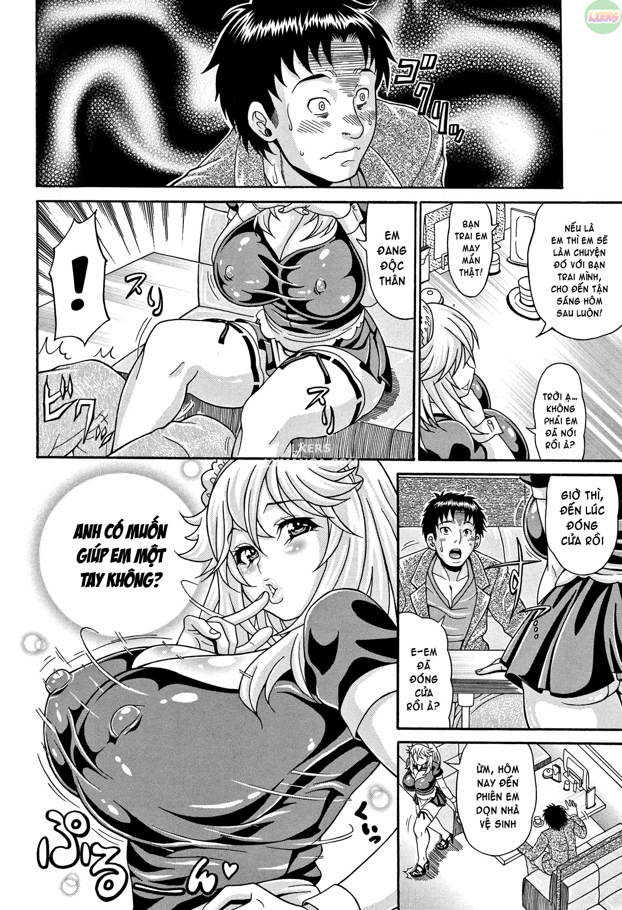 Đọc truyện hentai Cha che chở - Chap 5