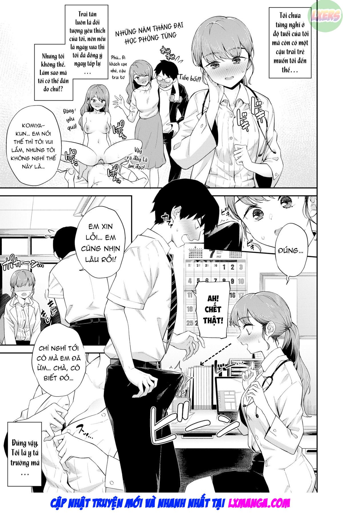 Đọc truyện hentai Khám bệnh cho chàng chym cửng - Oneshot