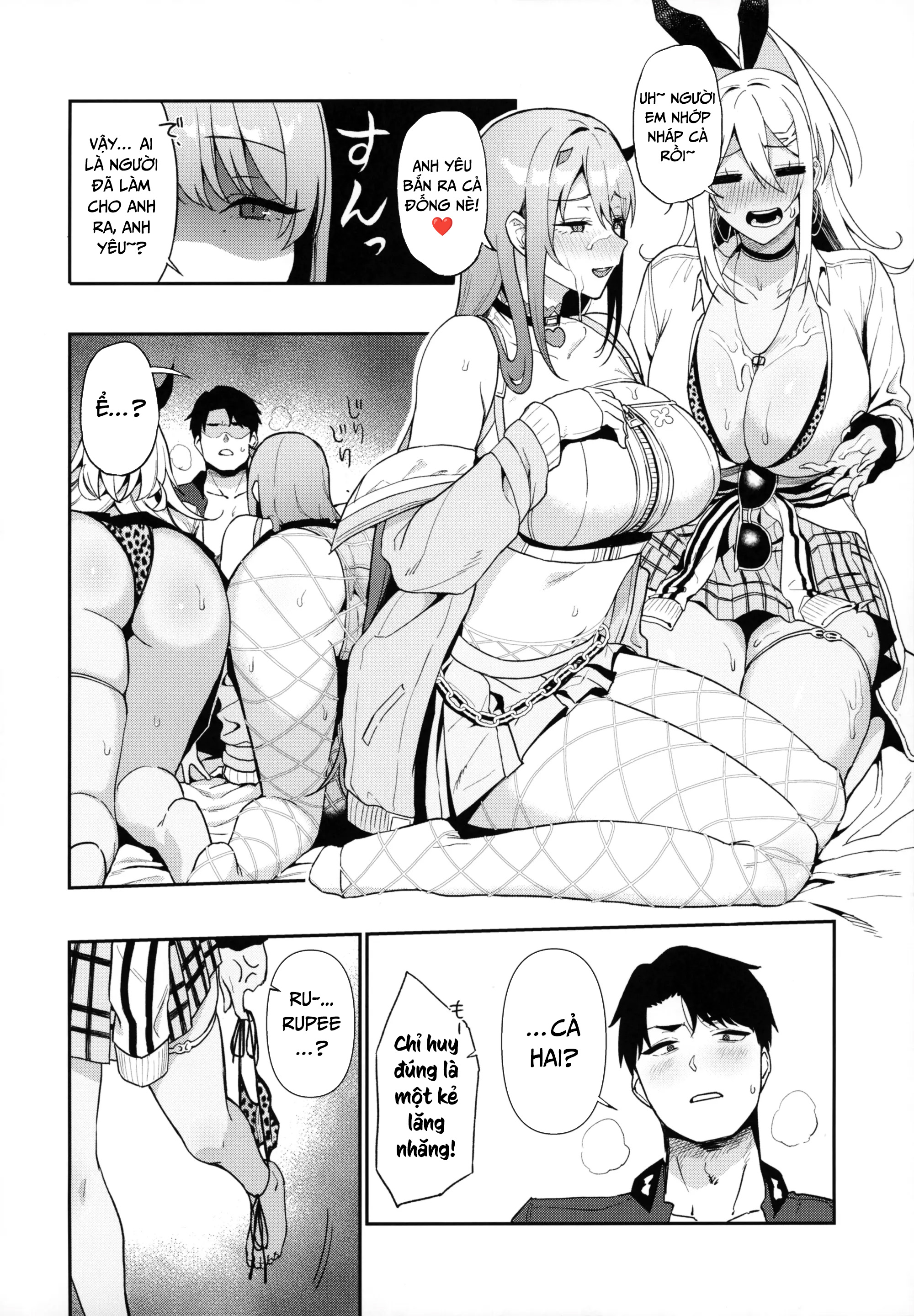 Đọc truyện hentai Cuộc thách đấu của các cô gái - Oneshot