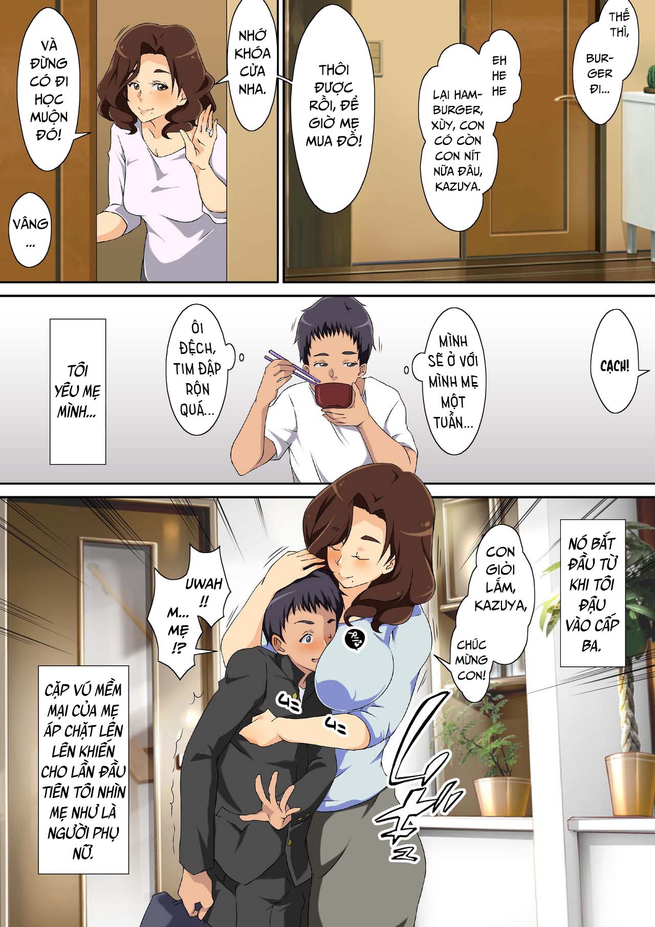 Đọc truyện hentai My lewd lust for my mother explodes! - Chap 1