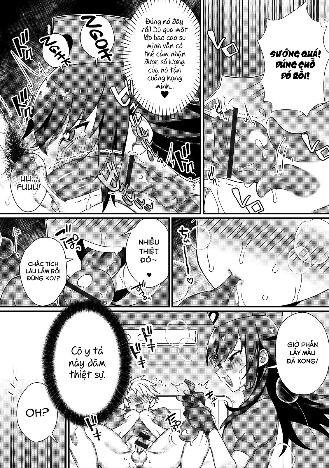 Đọc truyện hentai Cô y ta dâm đãng và buổi lấy tinh trùng ban đêm - Oneshot
