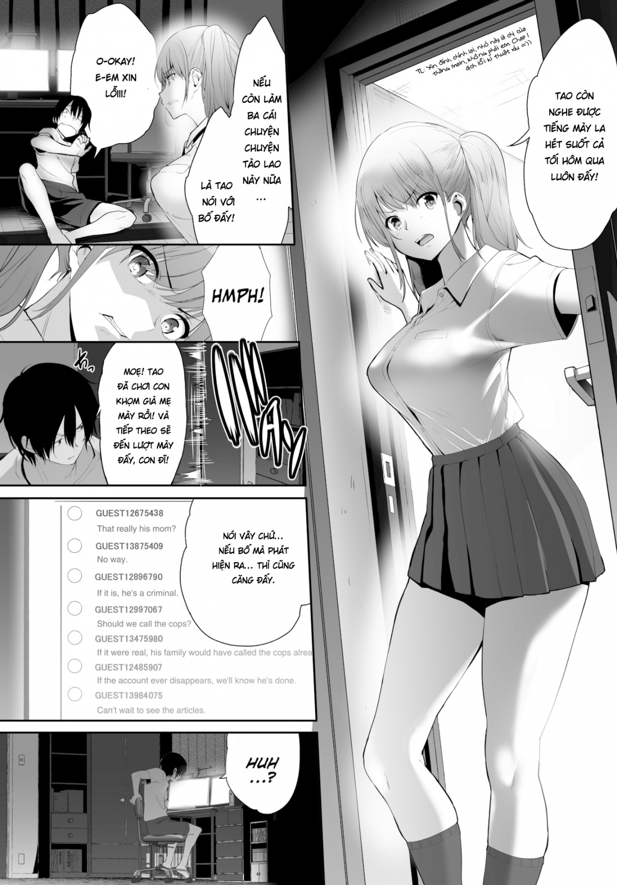 Đọc truyện hentai Biến mẹ thành cái loz di động! - Chap 3 - Nhớ đội mũ vào!