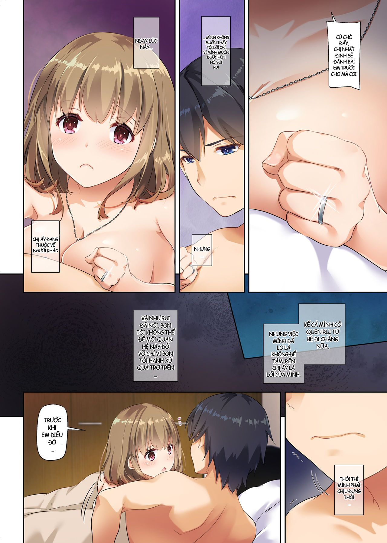 Đọc truyện hentai Hitozuma Osananajimi to Hitonatsu no Dekigoto - Chap 2