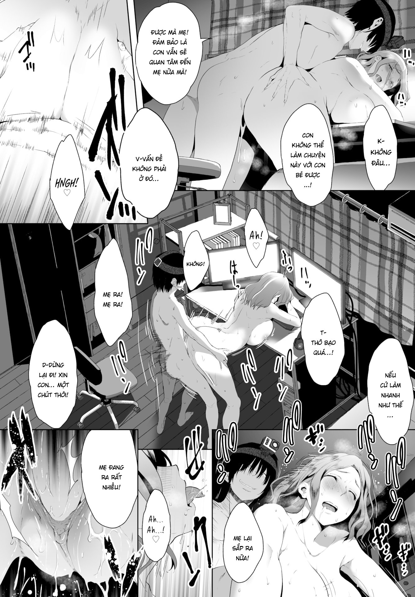 Đọc truyện hentai Biến mẹ thành cái loz di động! - Chap 6 - Đã đội mũ chưa mà đọc?