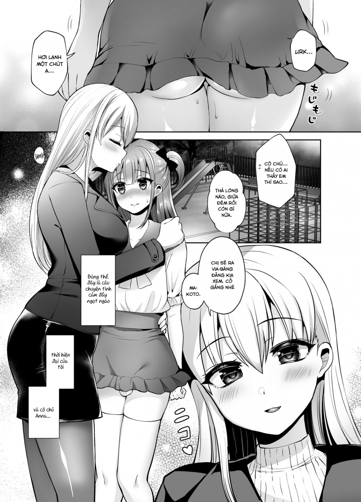 Đọc truyện hentai Futanari Goshujin-sama to Josoushi no Ama Love Choukyou Nikki - Oneshot