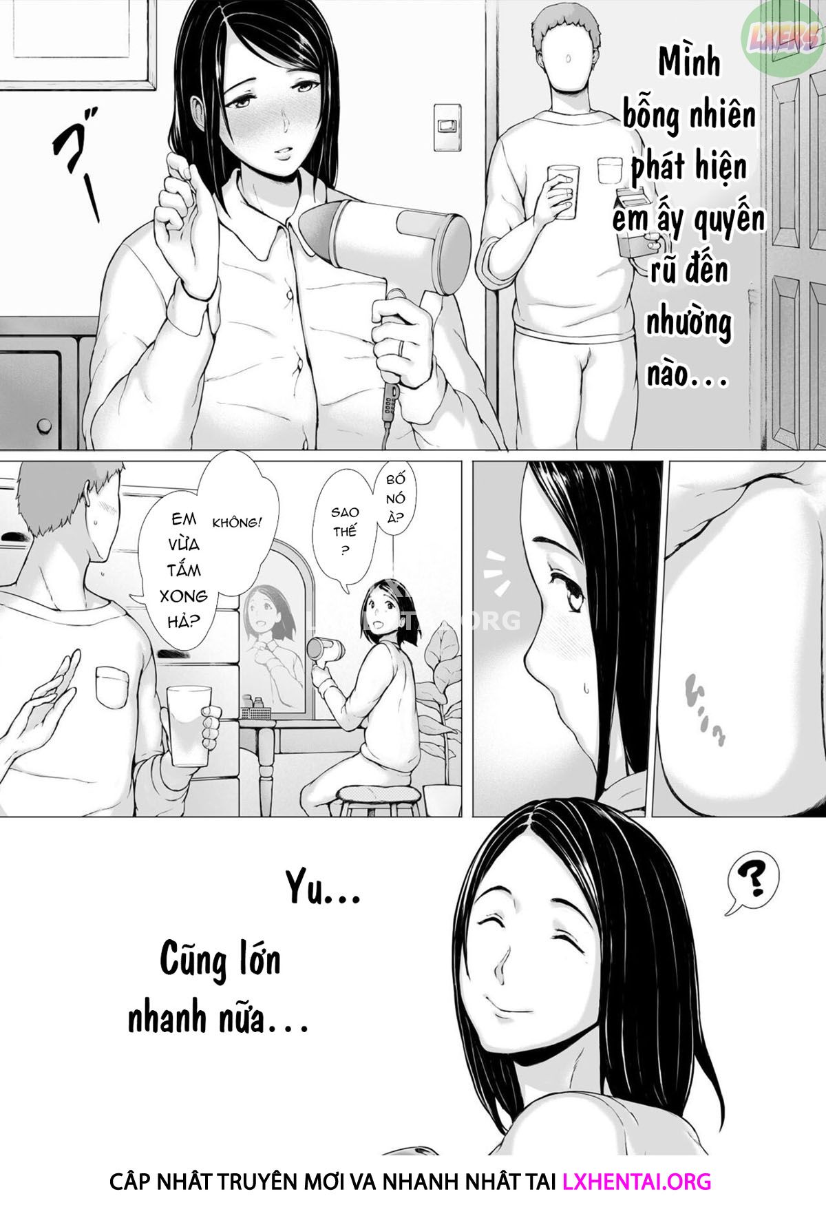 Đọc truyện hentai Hahagui Ottori Okaasan ga Toshishita Yarichin ni Nerawareru Toki - Chap 3A