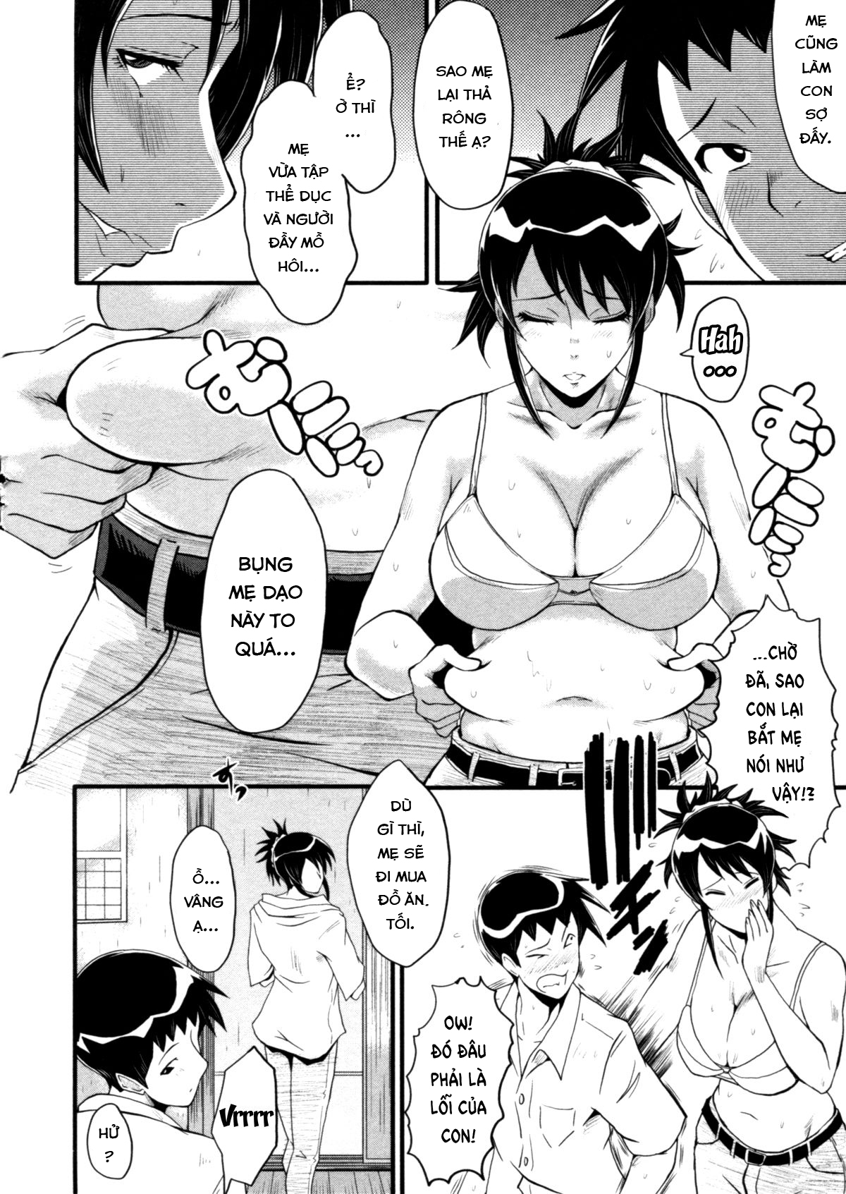 Đọc truyện hentai Haha Wa Buzama Ni Koshi O Furu ~Gogo No Seibo-Tachi~ - Chap 3