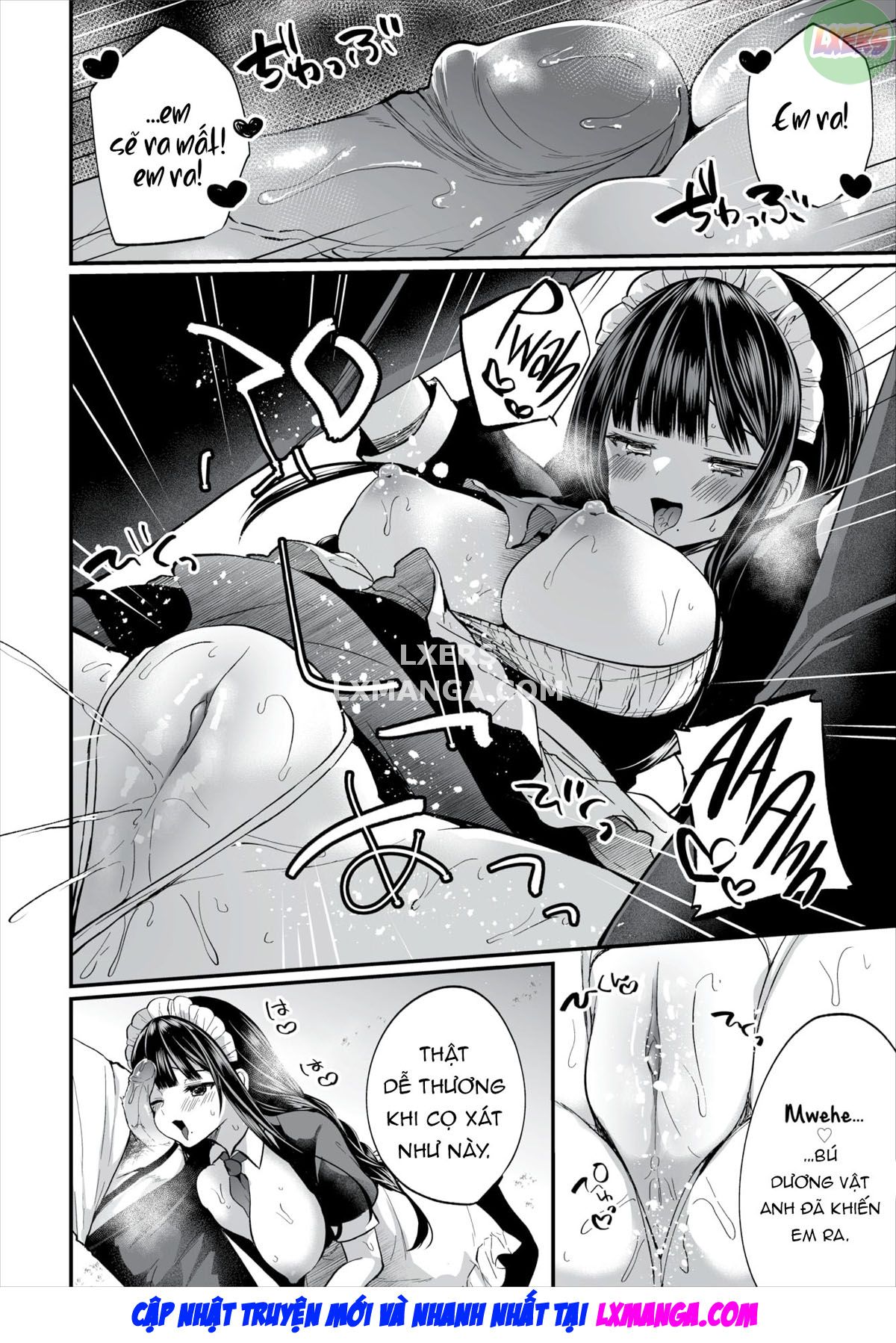 Đọc truyện hentai Gái Ngoan Lớp Tôi Hoá Ra Lại Là Dâm Nữ!? - Chap 12 - END