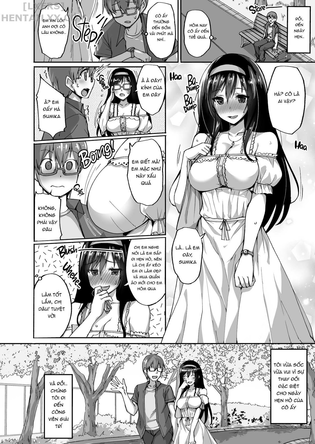 Đọc truyện hentai Netorare Kouhai Kanojo - Chap 1 - Taken and Fucked Behind His Back