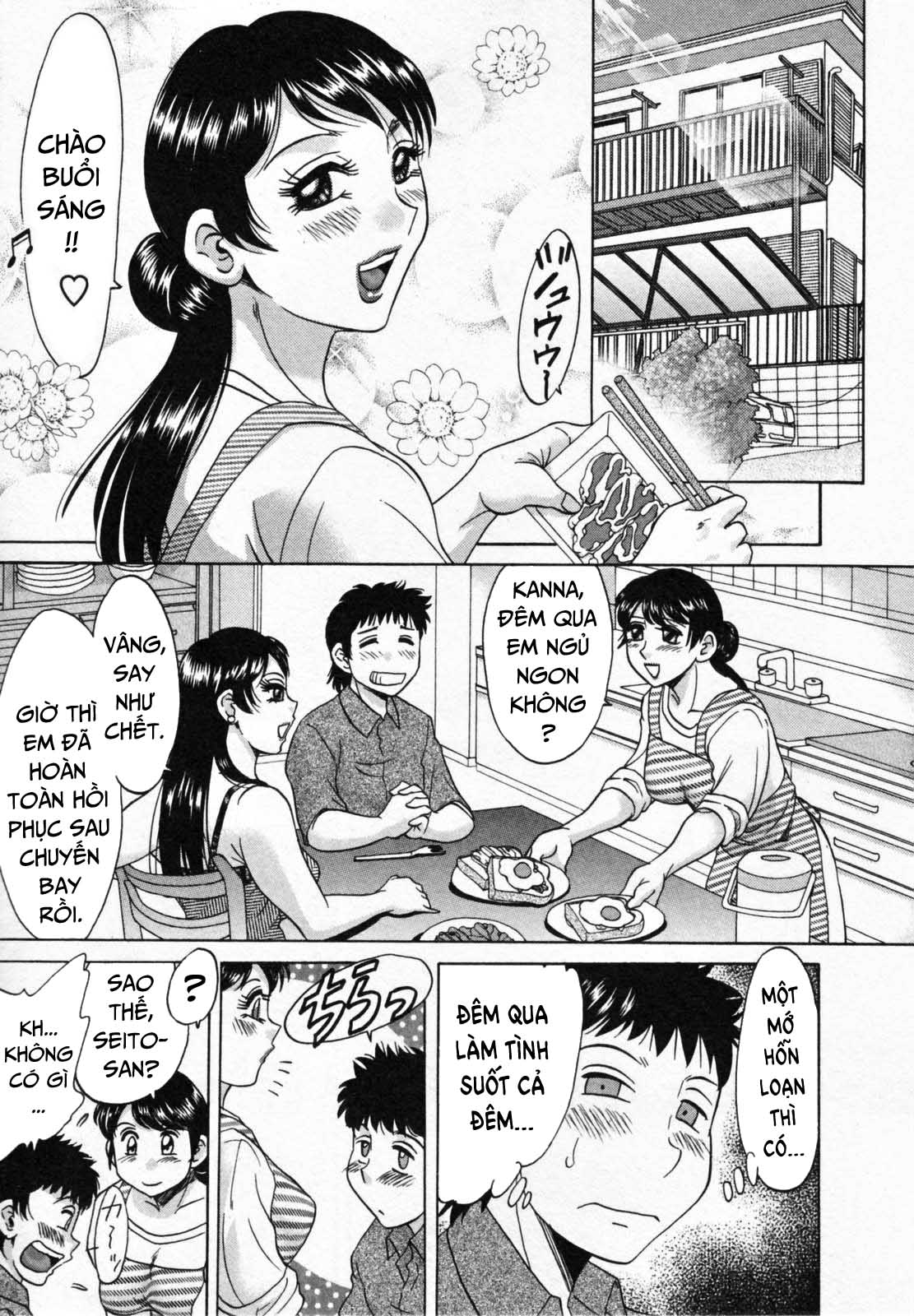 Đọc truyện hentai 2 người mẹ - Chap 3
