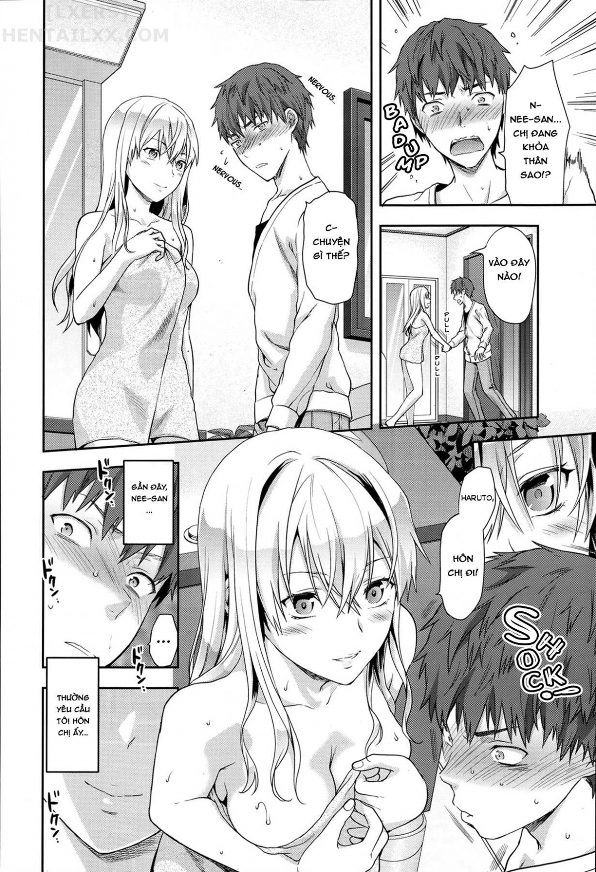 Đọc truyện hentai Ane Kyun! ~My Sweet Sweet Elder Sister~ - Chap 4 - Green Eyes