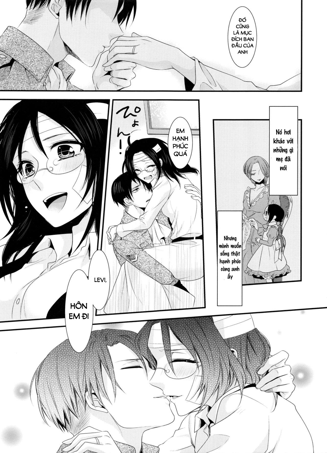 Đọc truyện hentai Kiss me once again (Shingeki no Kyojin) - Chap 5