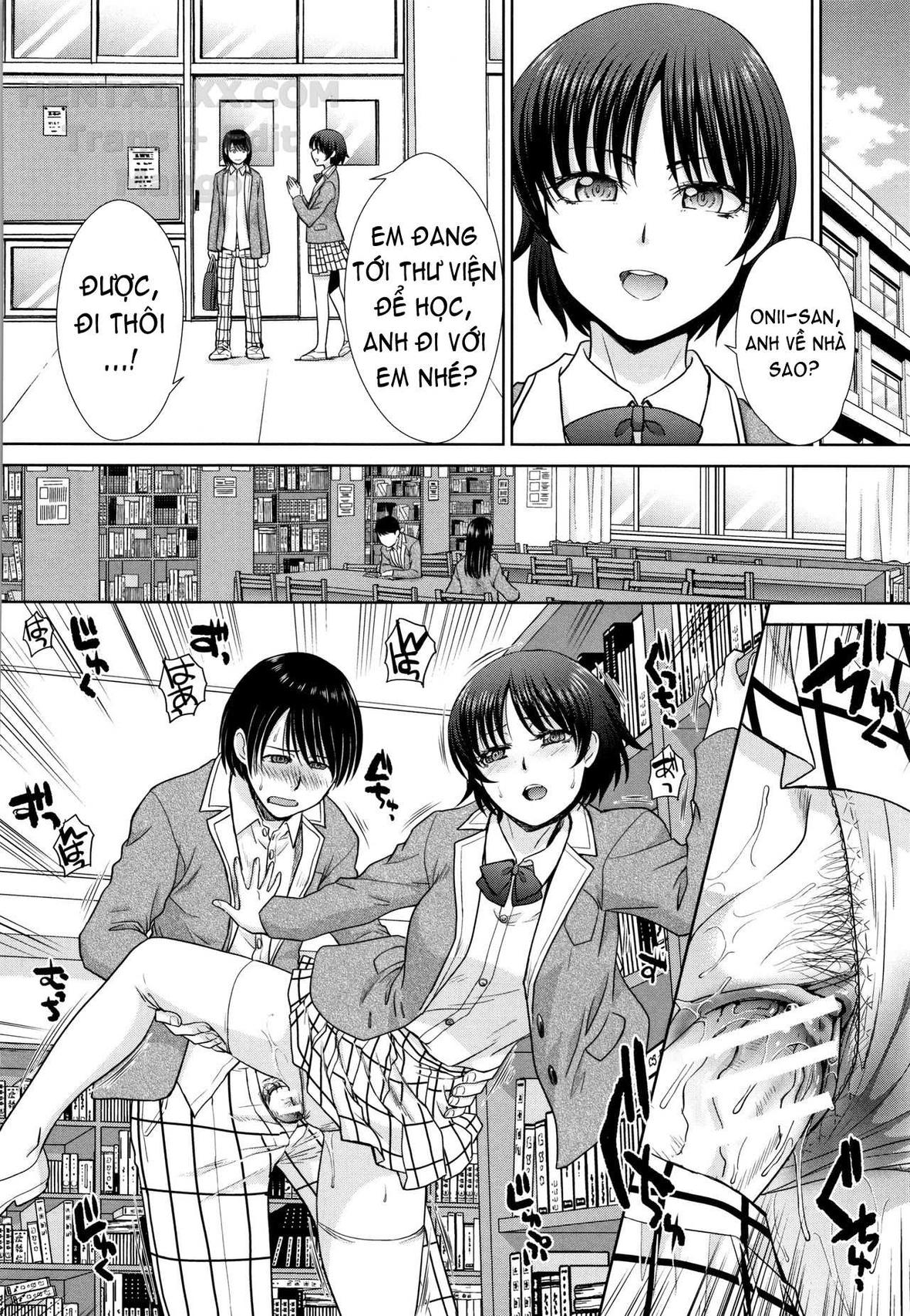 Đọc truyện hentai Mother and Younger Sister - Chap 3