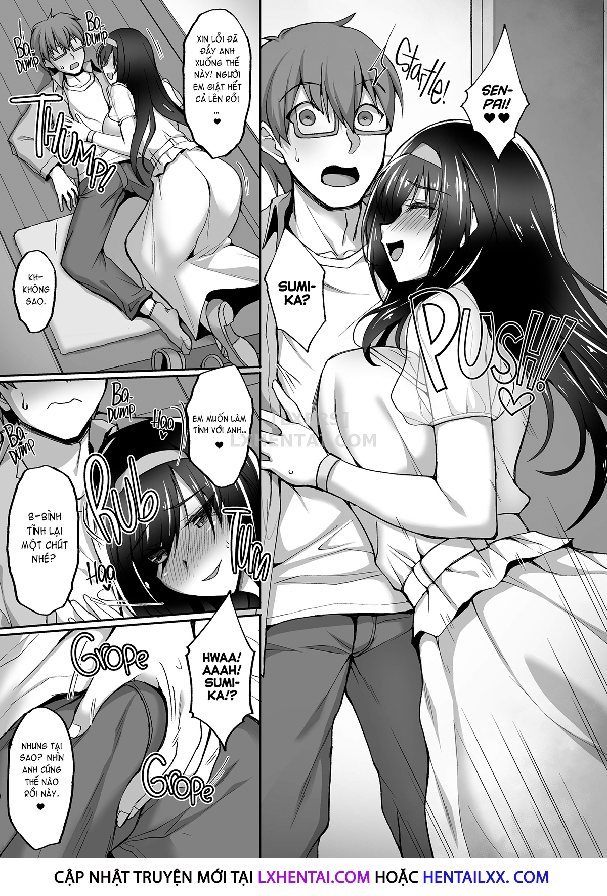 Đọc truyện hentai Netorare Kouhai Kanojo - Chap 2 - A Body in Heat, Abandoned to Pleasure