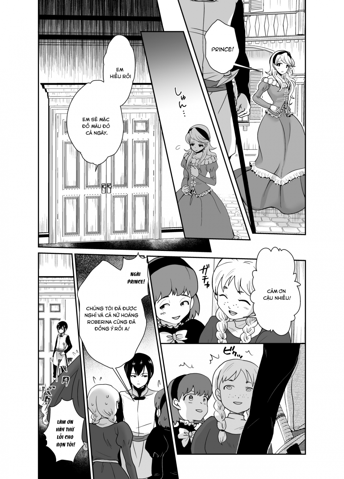 Đọc truyện hentai Kawaisou na Ouji-sama wa Warui Mahou de Oshiro no Mesu Benki ni Sarete Shimaimashita - Chap 1