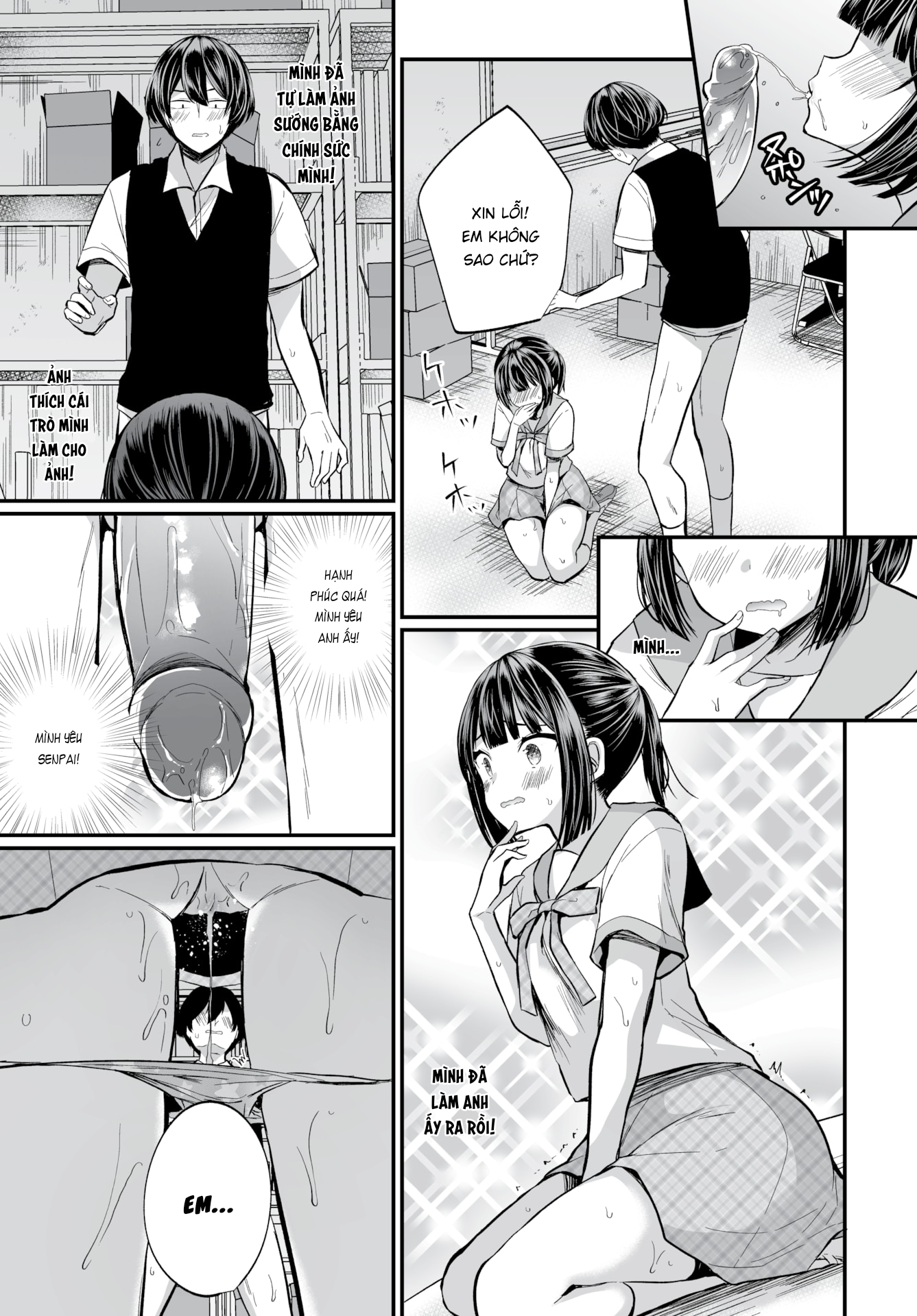 Đọc truyện hentai Gái Ngoan Lớp Tôi Hoá Ra Lại Là Dâm Nữ!? - Chap 9 - Hậu Bối