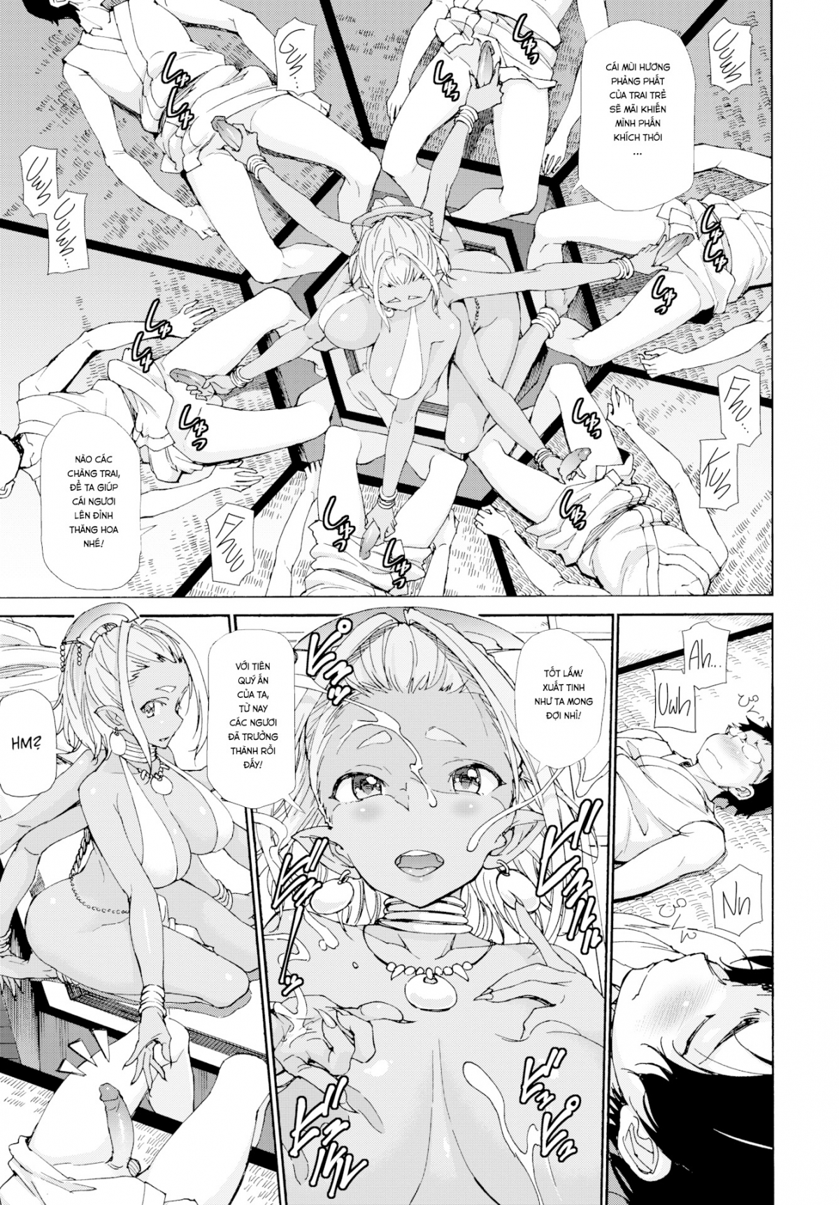 Đọc truyện hentai Vệ Thần Của Những Chàng Trai Tân! - Oneshot