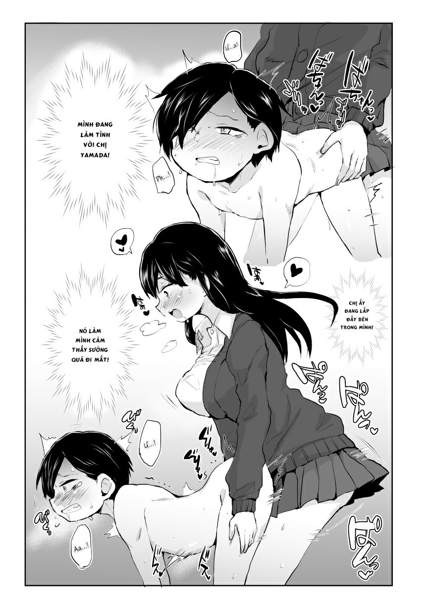 Đọc truyện hentai Sẽ thật kinh khủng nếu Yamada-san là một Futanari - Oneshot