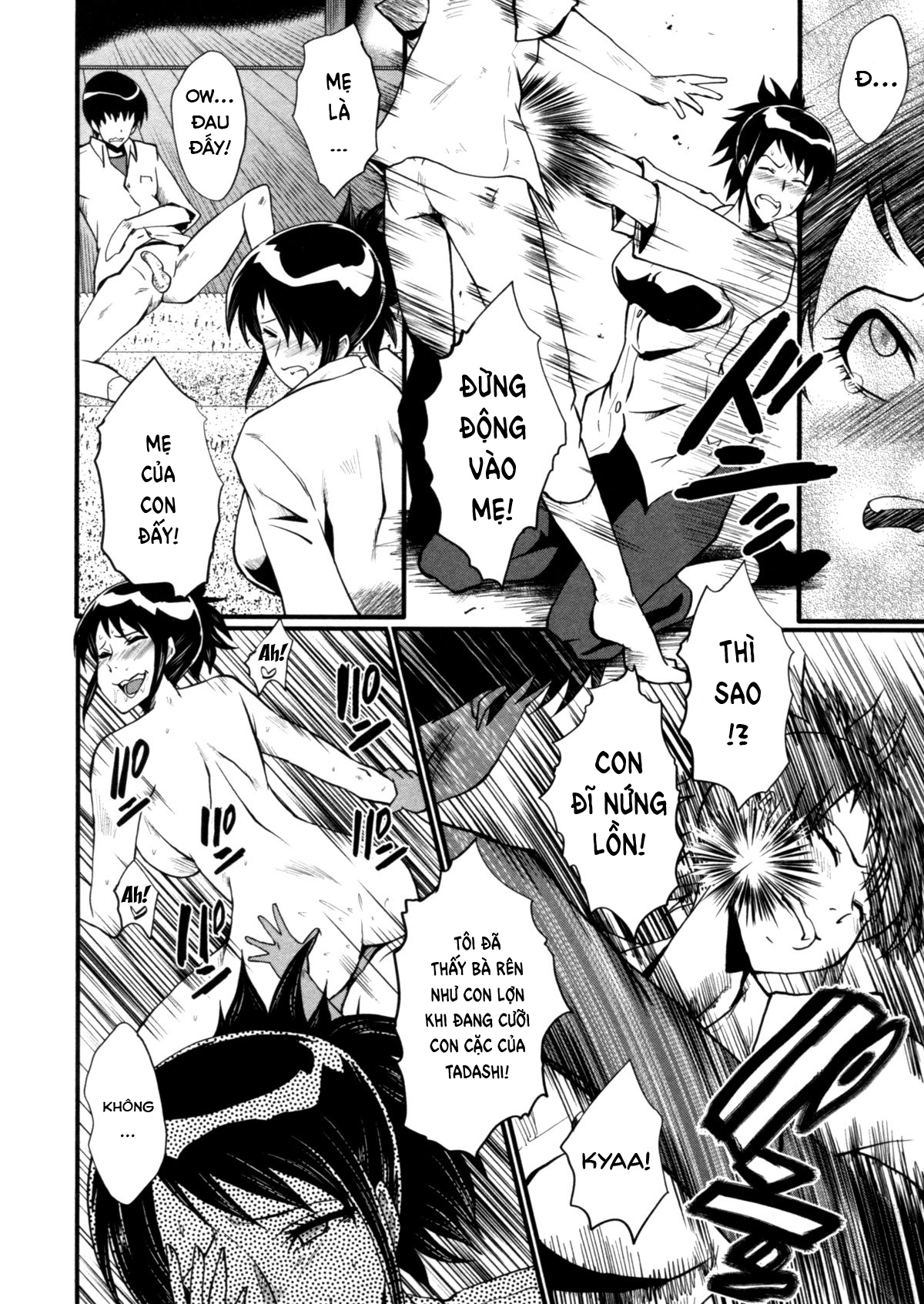 Đọc truyện hentai Haha Wa Buzama Ni Koshi O Furu ~Gogo No Seibo-Tachi~ - Chap 5