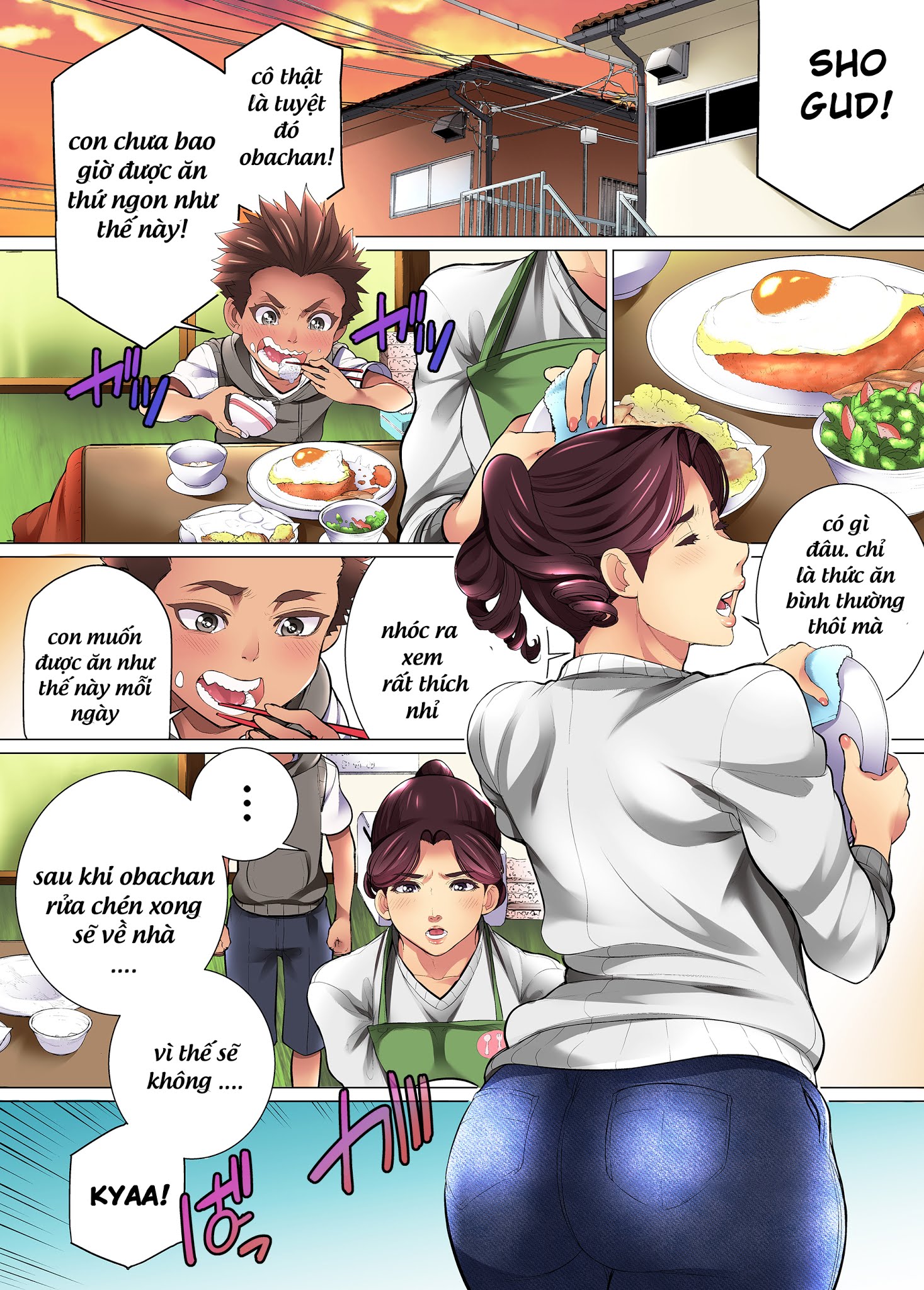 Đọc truyện hentai Kimottama Kaa-San Ga Onna No Kao O Miseru No Wa - Oneshot