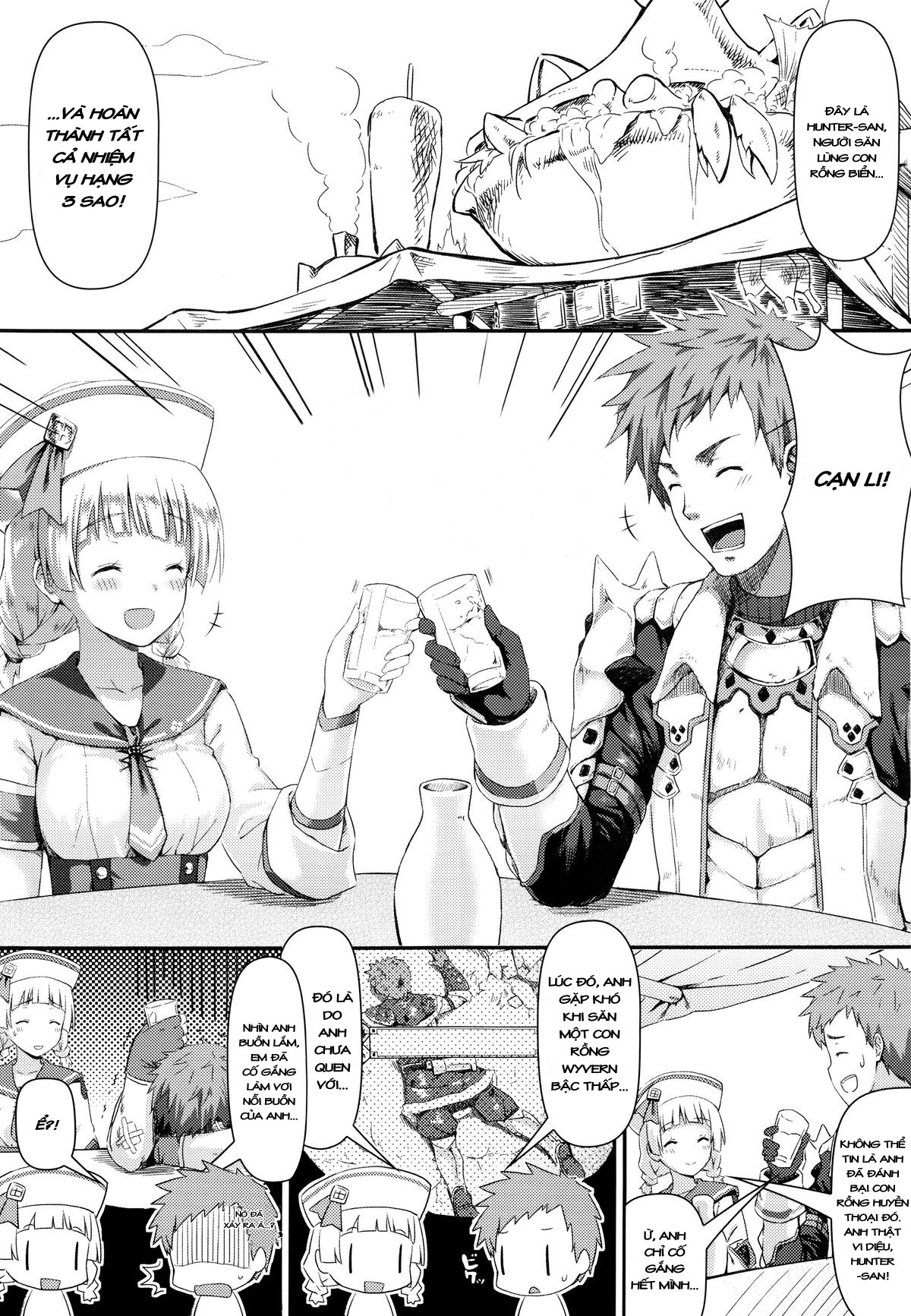 Đọc truyện hentai Kinkyuu Quest - Oneshot