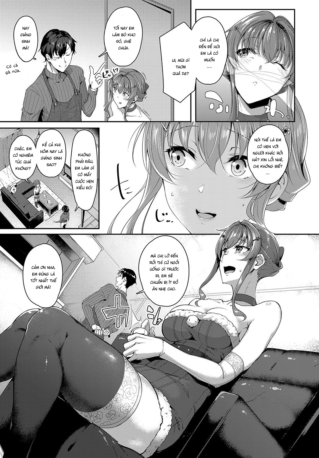 Đọc truyện hentai Món quà giáng sinh - Oneshot