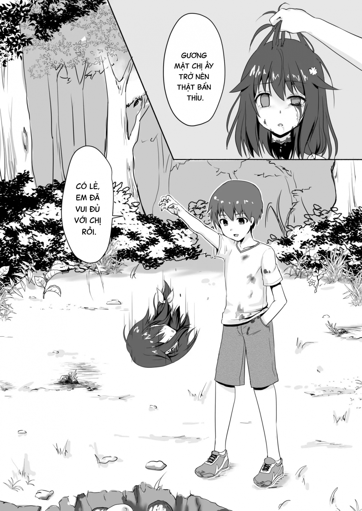 Đọc truyện hentai Mùa hè giả dối. - Oneshot