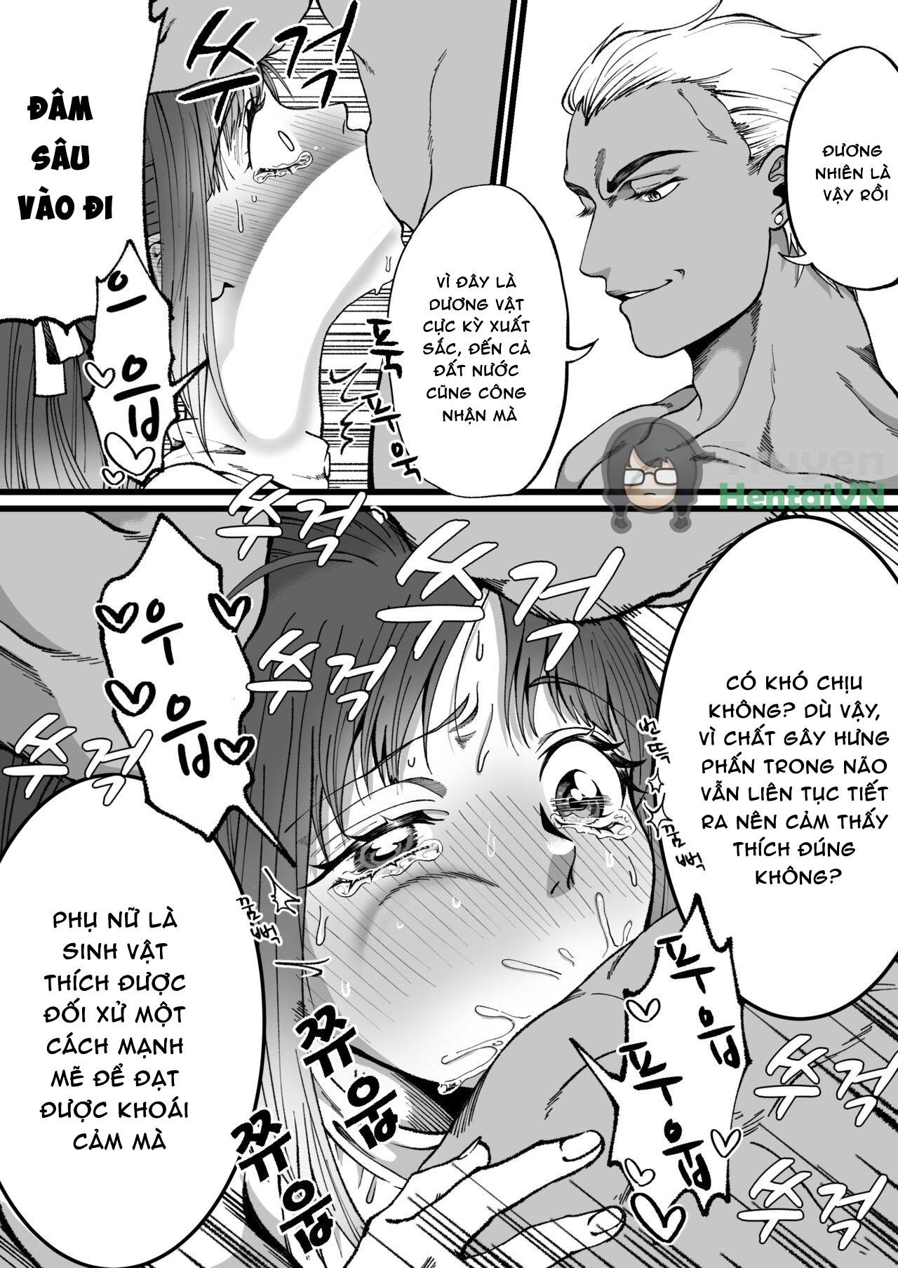 Đọc truyện hentai Boy tóc vàng cùng nữ sinh Hàn quốc - Oneshot