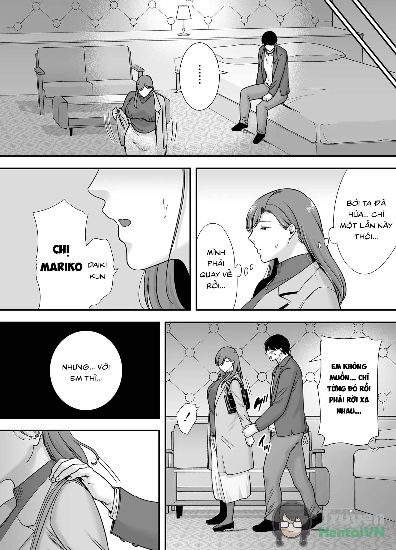 Đọc truyện hentai Mariko và tôi ~ Ngoại tình với một người phụ nữ đã có chồng ở công việc bán thời gian~ - Oneshot