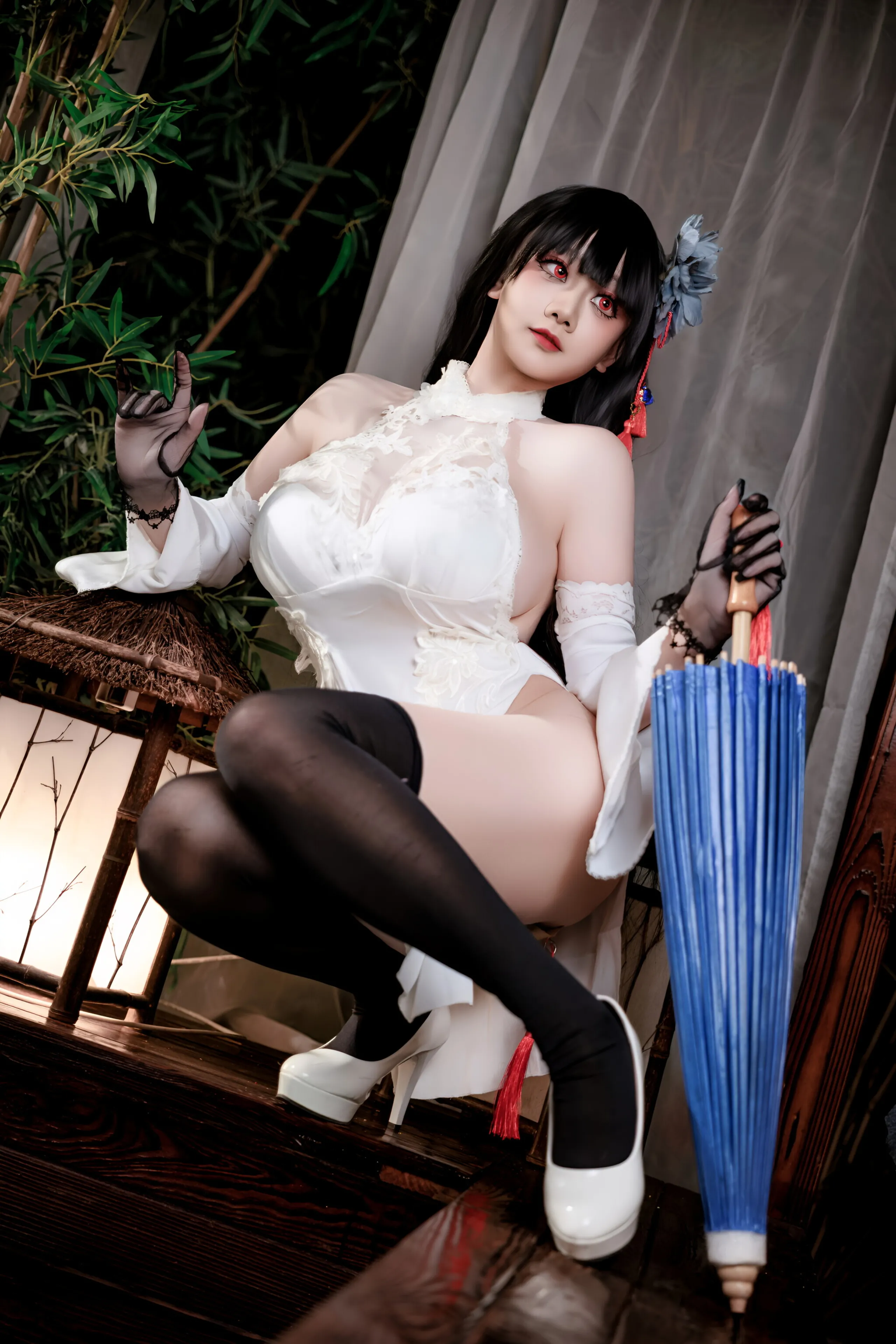 Đọc truyện hentai Tuyển tập Albums siêu phẩm Cosplay - Chap 1145 - A Xuexue - Azur Lane Yixian Cheongsam