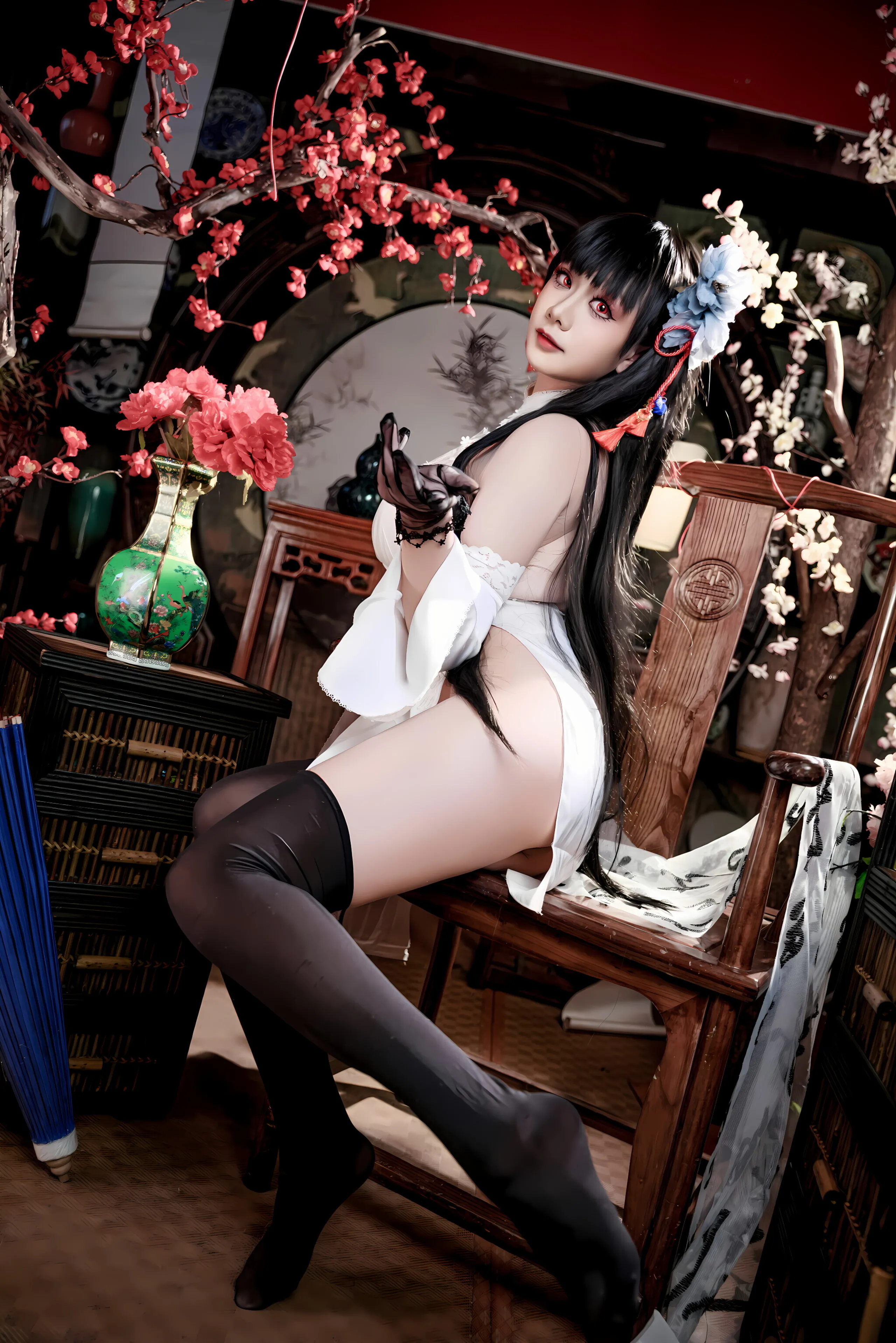 Đọc truyện hentai Tuyển tập Albums siêu phẩm Cosplay - Chap 1145 - A Xuexue - Azur Lane Yixian Cheongsam