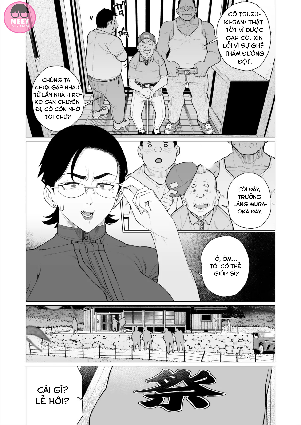 Đọc truyện hentai Tokai-ha Hitozuma Mura Matsuri (COMIC HOTMiLK Koime Vol. 49) - Oneshot