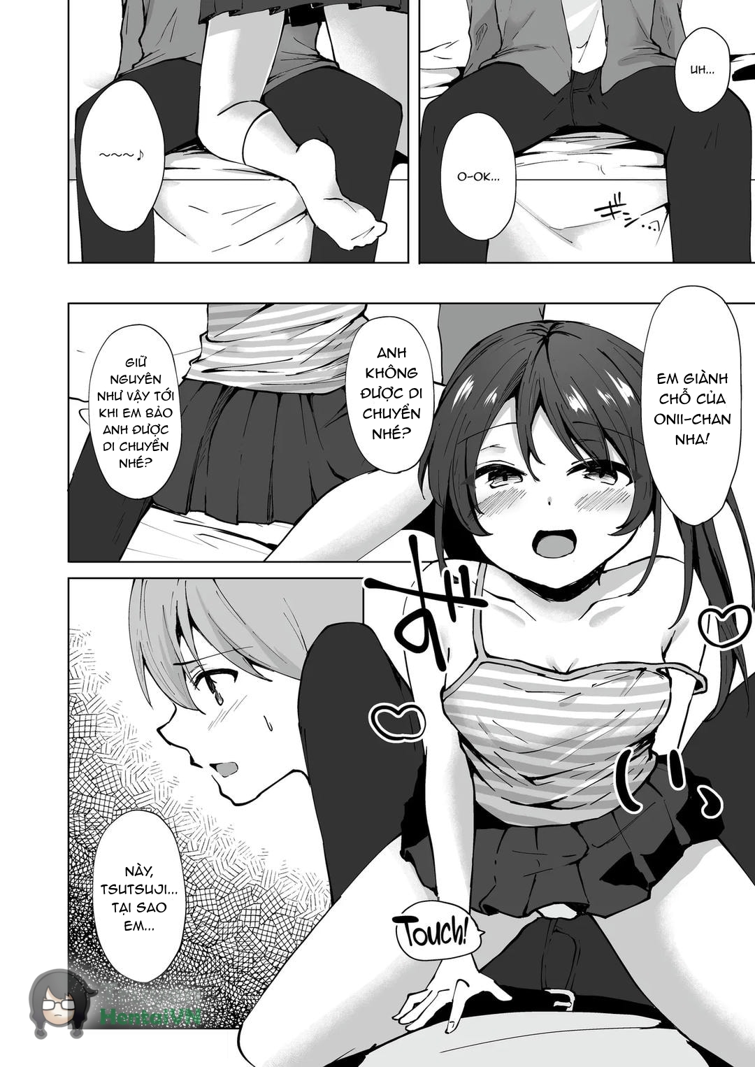 Đọc truyện hentai Namaiki J Imouto ga Onii-chan no Yumenikki o Kanaechau! Onii-chan, Kouiu no ga Suki nan desho? - Oneshot