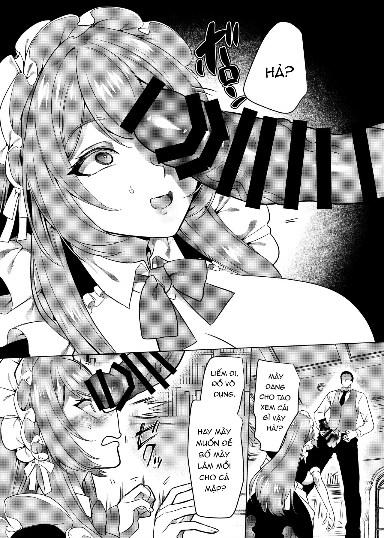 Đọc truyện hentai Moto Ijimekko Maid no Hoshinomiya-san - Oneshot