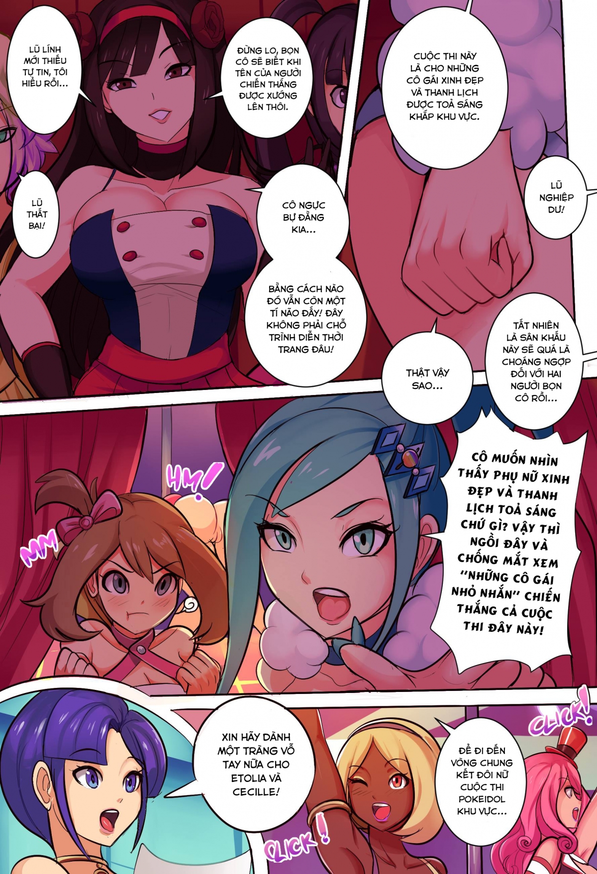 Đọc truyện hentai Sân khấu kẹo cao su ngoạn mục - Oneshot
