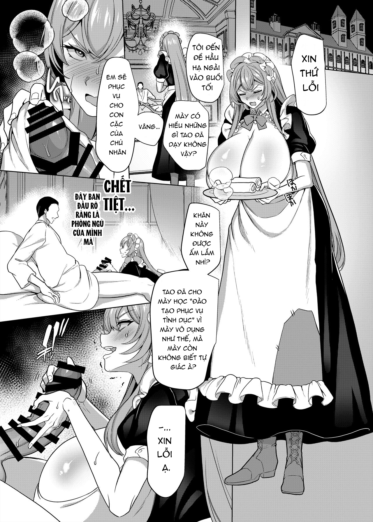 Đọc truyện hentai Moto Ijimekko Maid no Hoshinomiya-san - Oneshot