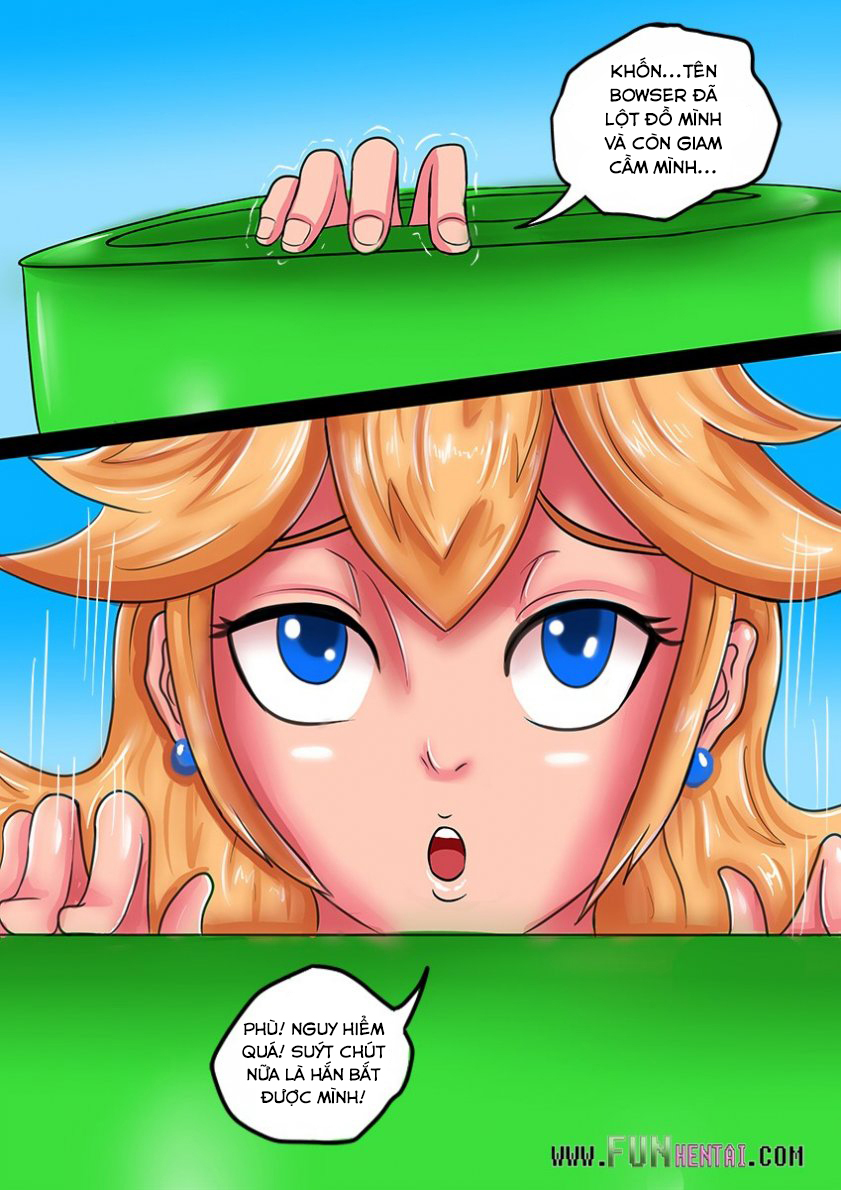 Đọc truyện hentai Công chúa Peach trốn thoát thất bại - Oneshot