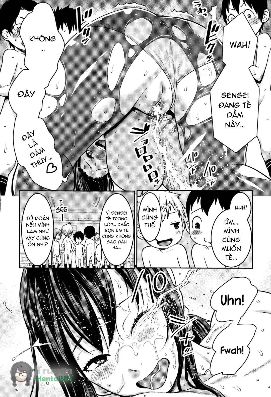 Đọc truyện hentai Yarisugi Seikyouiku! ~Hentai Onna Kyoushi Kikiippatsu~ - Oneshot