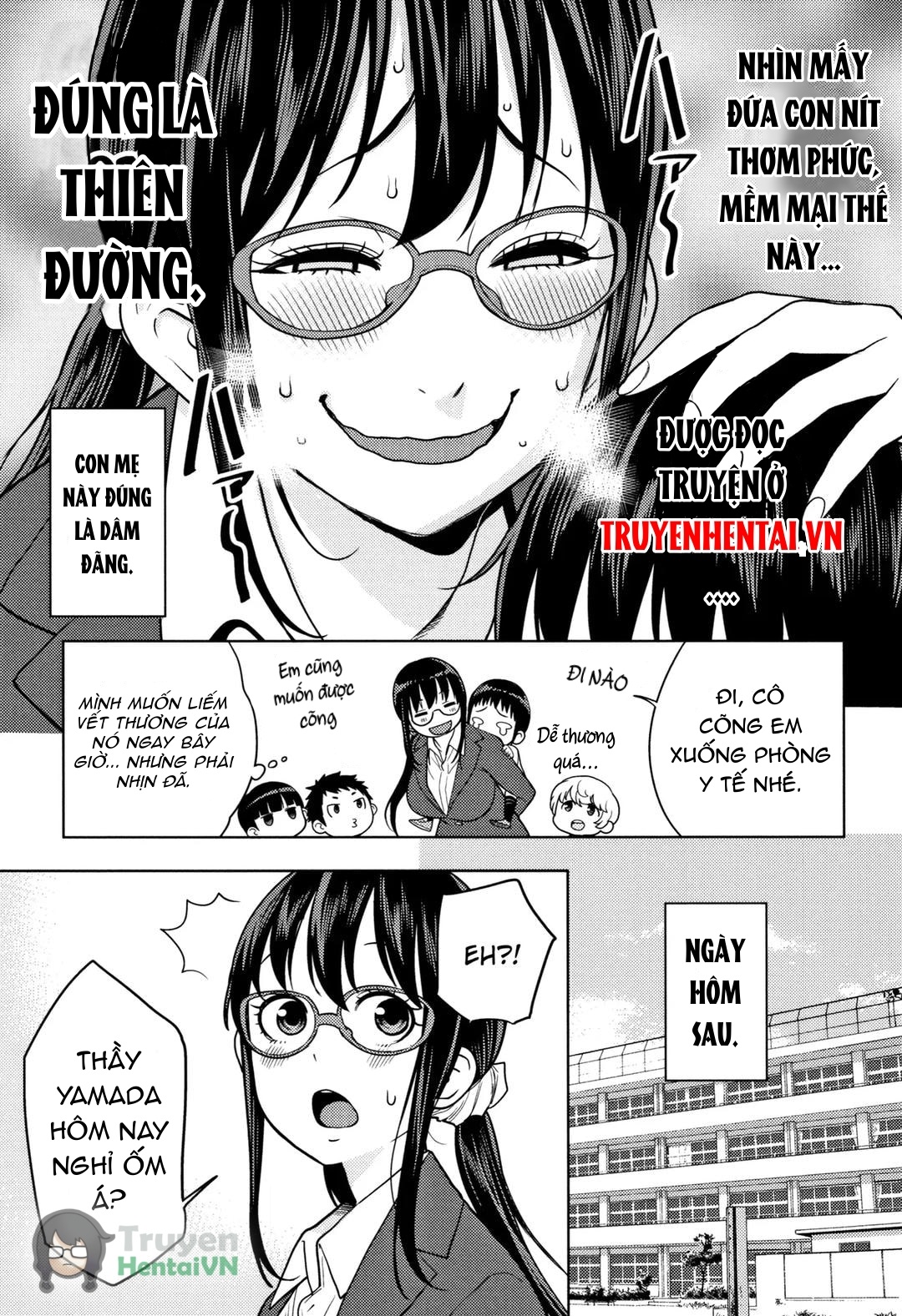 Đọc truyện hentai Yarisugi Seikyouiku! ~Hentai Onna Kyoushi Kikiippatsu~ - Oneshot