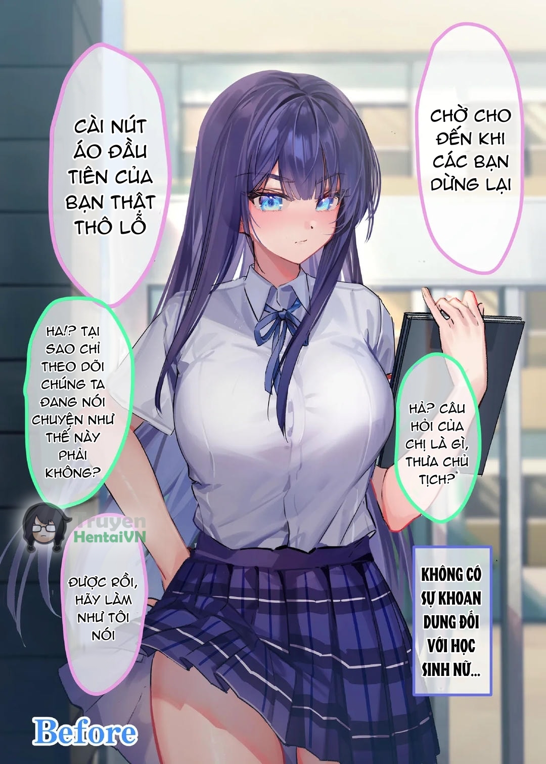 Đọc truyện hentai Boku Dake ni Amai Fuuki Iinchou to no Icha Love Nikutsubo Seikatsu Nisshi - Oneshot