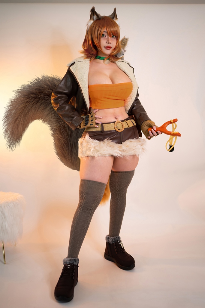 Đọc truyện hentai Tuyển tập Albums siêu phẩm Cosplay - Chap 1193 - Hana Bunny – Squirrel Girl