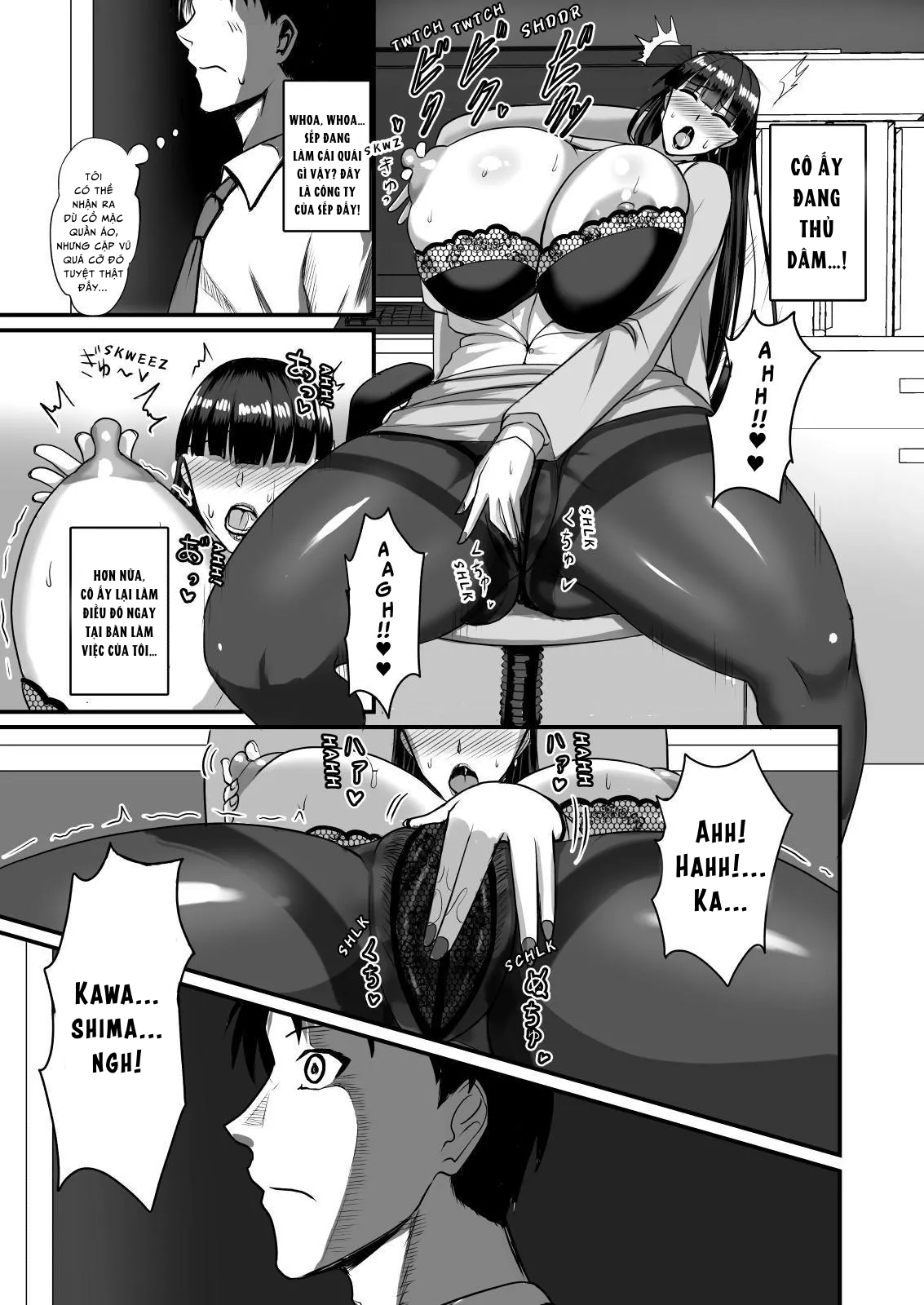 Đọc truyện hentai Jishou Otoko Irazu no Onna Joushi ga Ore o Okazu ni Shiteita Node - Oneshot