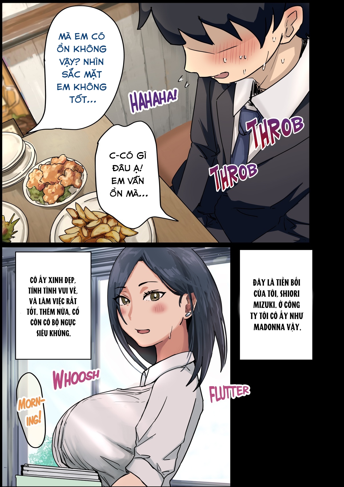Đọc truyện hentai Kaisha no Madonna to Lucky de Yareta Hanashi - Oneshot